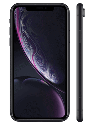 Telekom - Apple iPhone XR - schwarz / seitlich