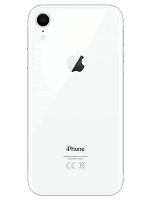 Telekom - Apple iPhone XR - weiß / hinten