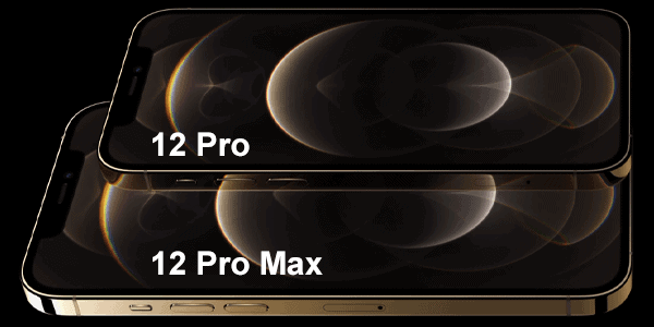 Display vom Apple iPhone 12 Pro und iPhone 12 Pro Max