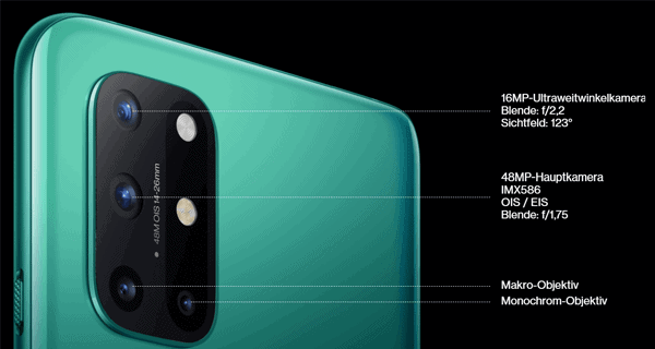 Kamera vom OnePlus 8T 5G
