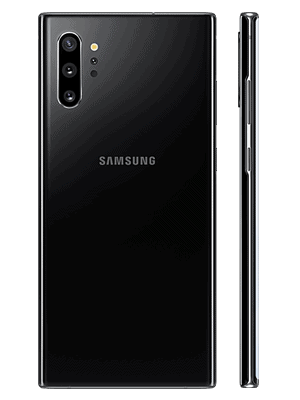 Telekom - Samsung Galaxy Note10+ 5G - aura black / hinten