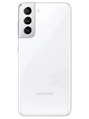 Telekom - Samsung Galaxy S21 5G - phantom white - hinten