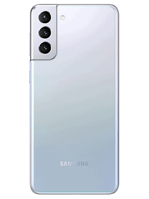 Telekom - Samsung Galaxy S21+ 5G - phantom white (weiß) - hinten