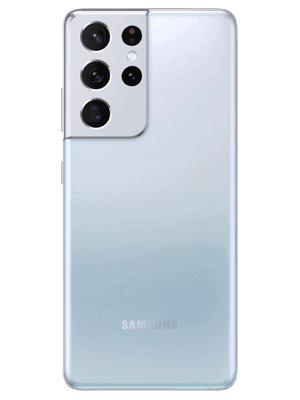 Telekom - Samsung Galaxy S21 Ultra 5G - silber (phantom silver) - hinten