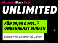 Telekom Black Friday Deal für Junge Leute - Unlimited Surfen günstig